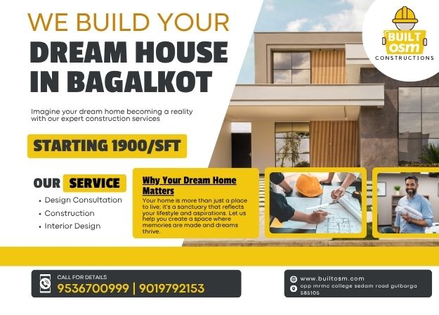 Best House Construction Company in Bagalkot, Karnataka – BuiltOsm