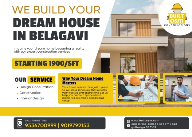 Top Construction Company in Belagavi – BuiltOsm | Trusted Builders from Design to Execution
