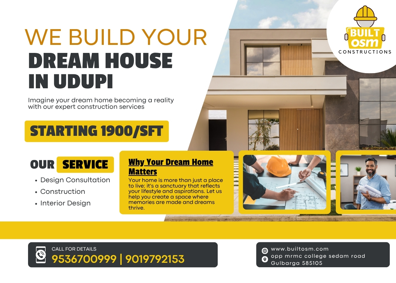 Best House Construction Company in Udupi - BuiltOsm